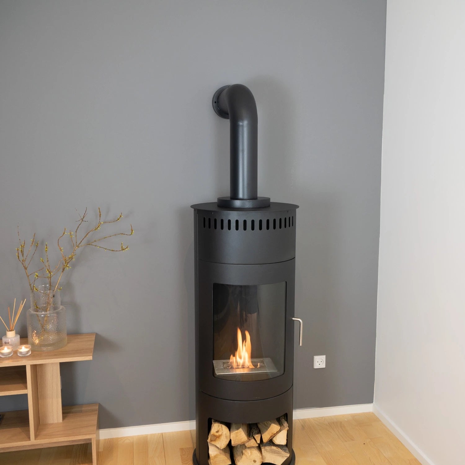 Falso conducto para chimenea de bioetanol - Pequeño
