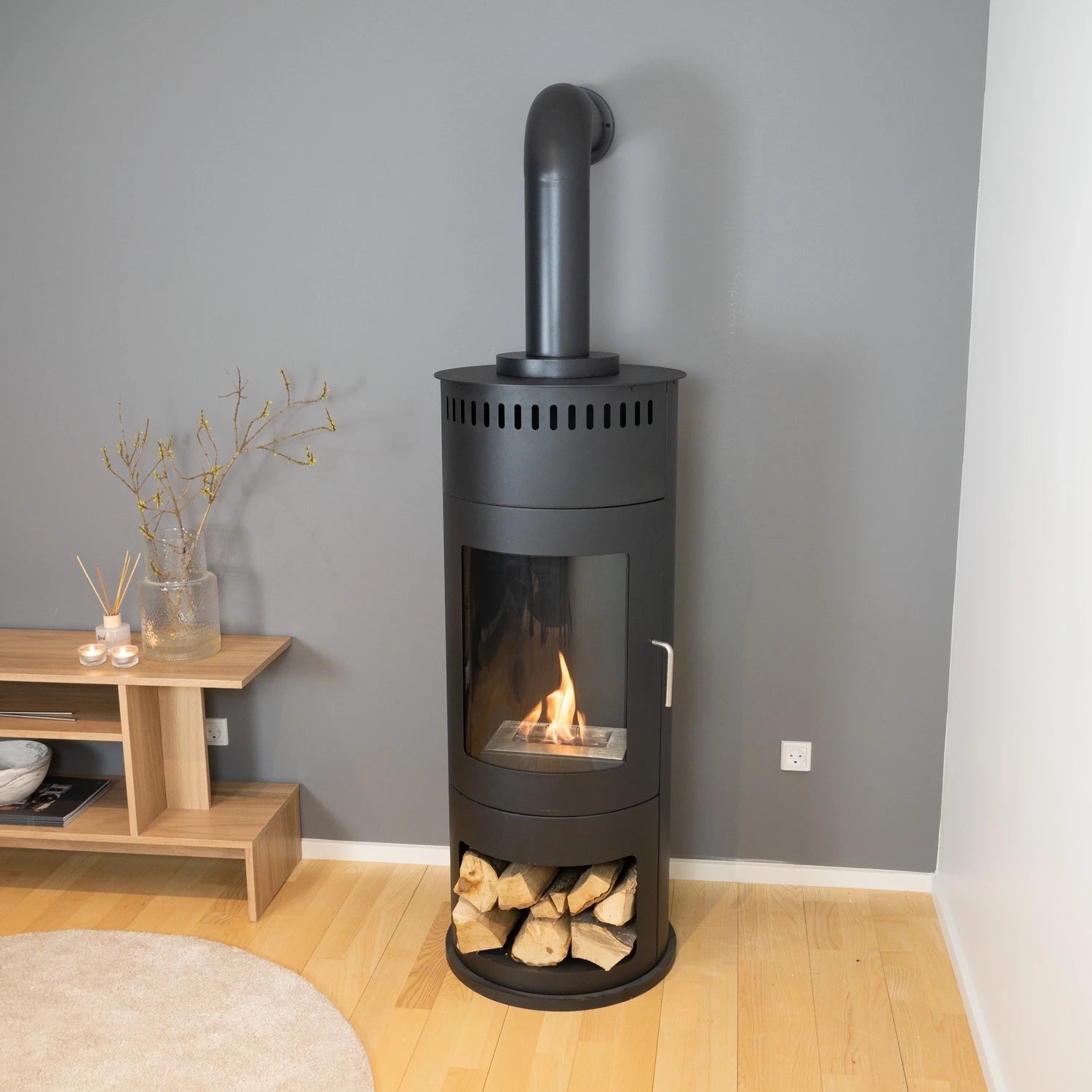 Falso conducto para chimenea de bioetanol - Pequeño
