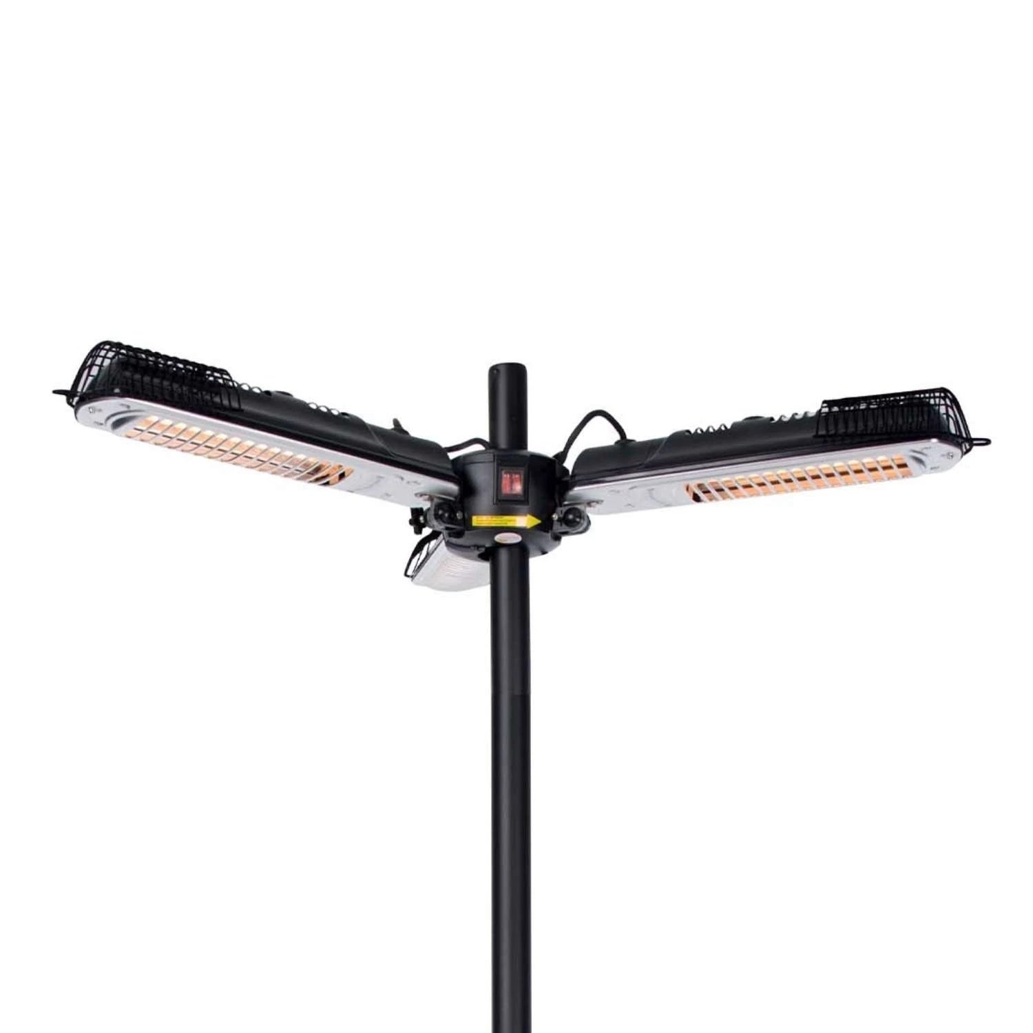 Parasol calefactor de terraza eléctrico 2000W