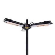 Parasol calefactor de terraza eléctrico 2000W