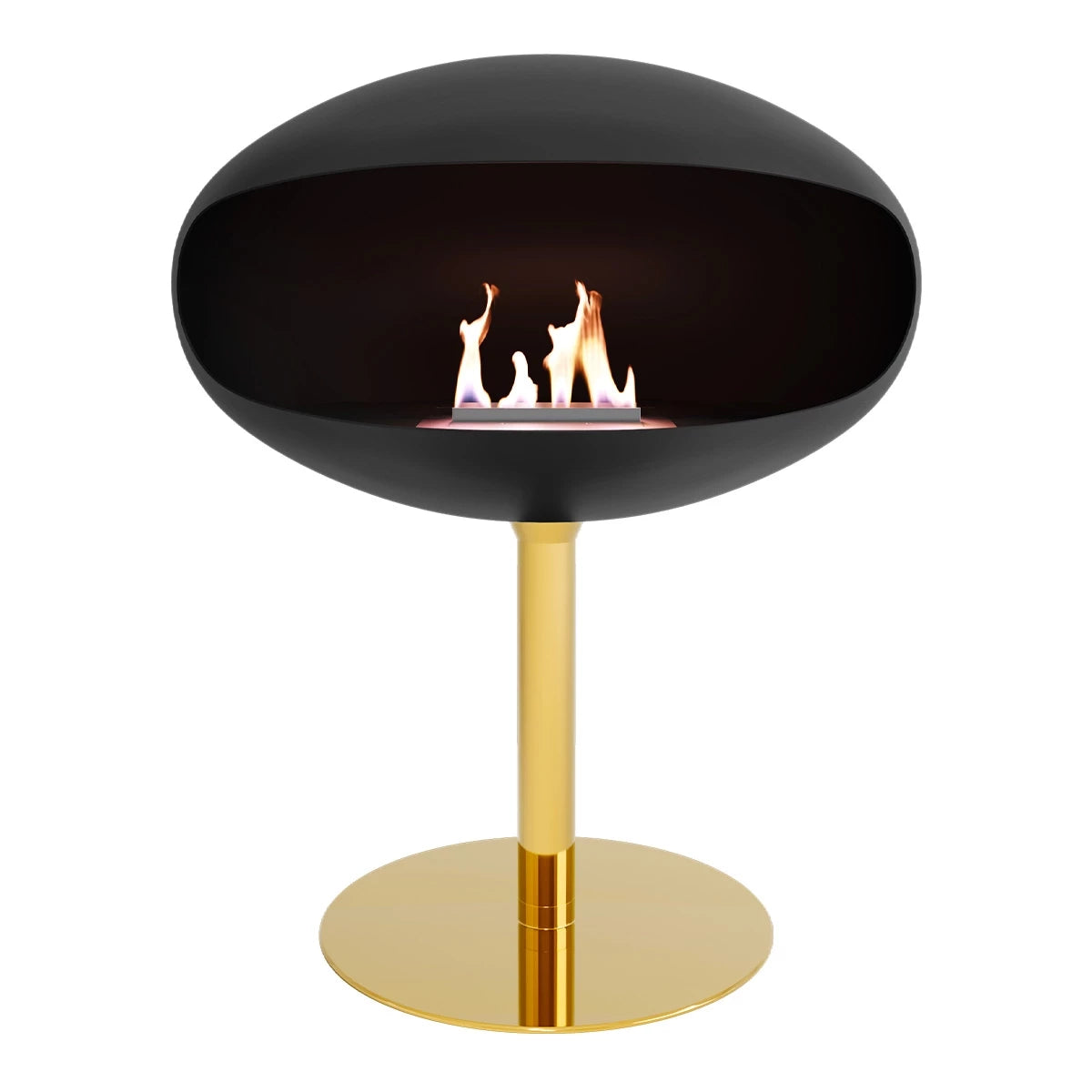 Pedestal Negro + Base de latón