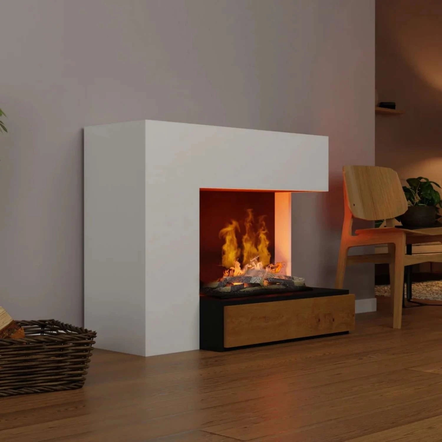 Planck Lateral Derecho - OMC 600 | Chimenea de vapor de agua independiente