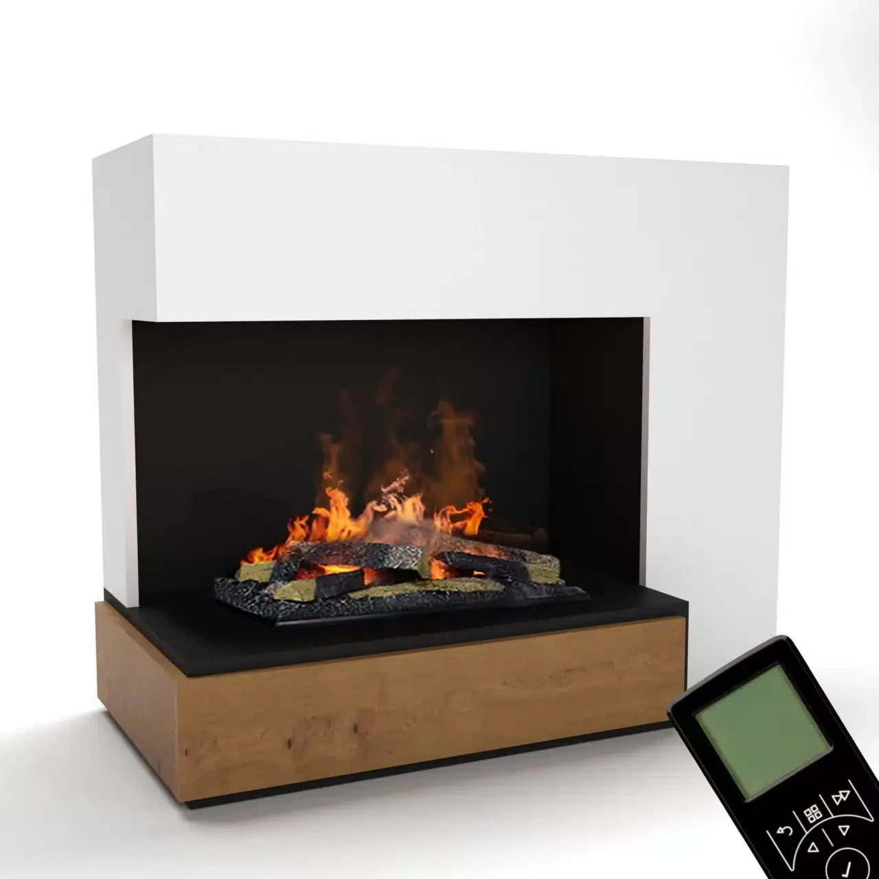 Planck izquierdo - OMC 600 | Chimenea de vapor de agua independiente