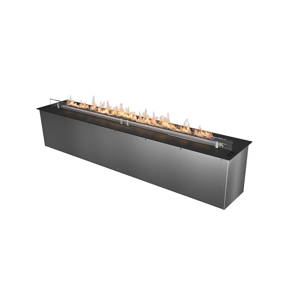 Planika Fires advanced automatic burner with remote control and security sensors.