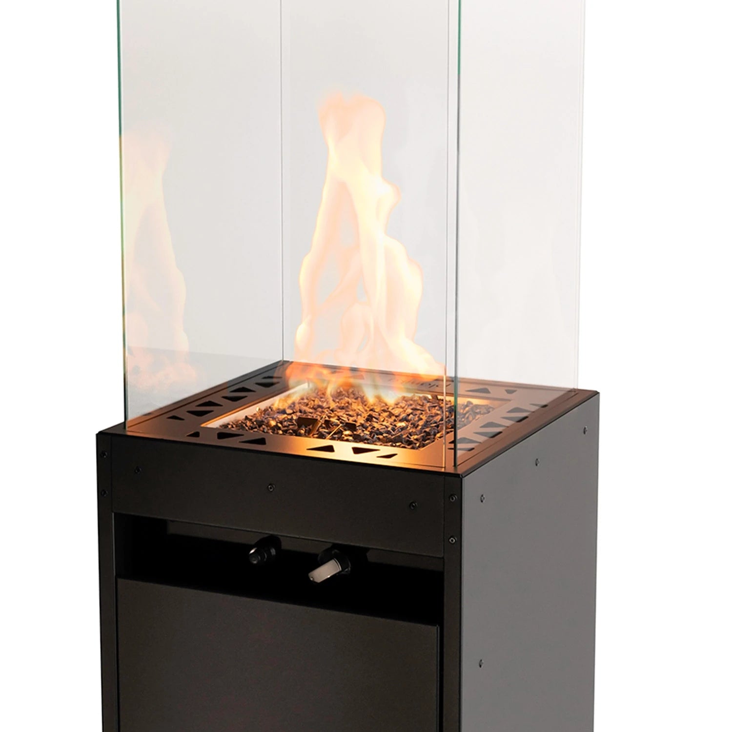 Lighthouse Terrace gas heat fireplace