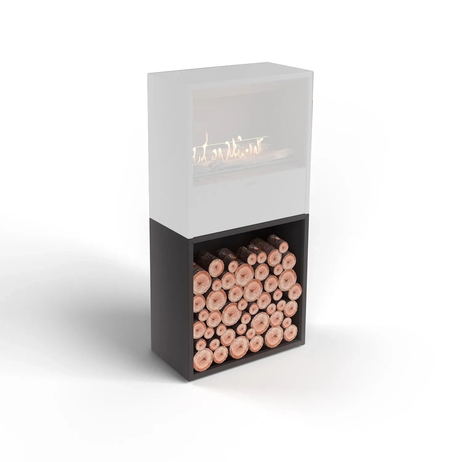 Logbox for Planika Fires Cottage Bioethanol Fireplace