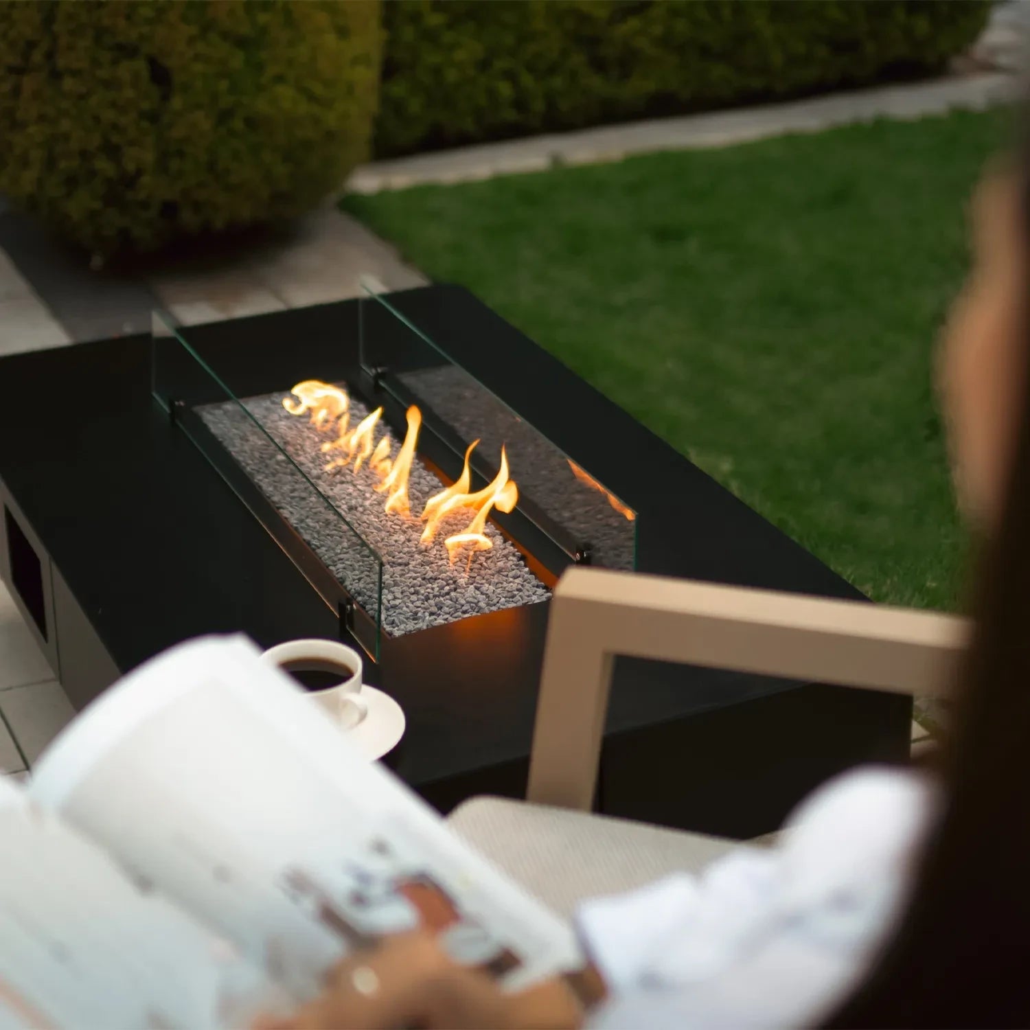 Planika Rio Table - Freestanding Gas Table for the Patio