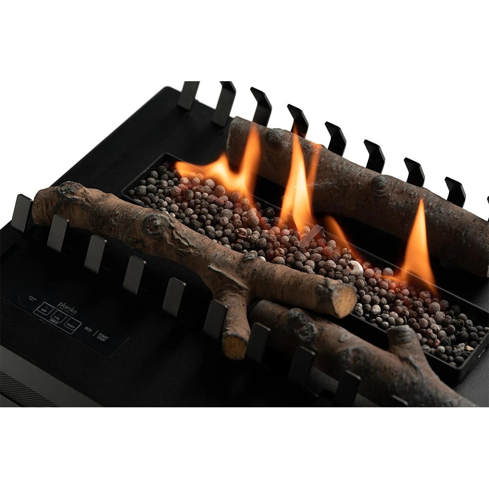 Planika Senso Basket automatic free-standing bioethanol fireplace insert