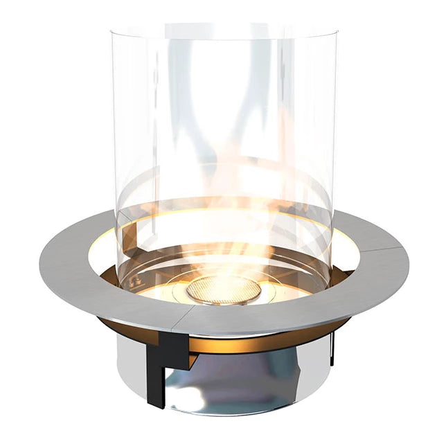 Modern bioethanol insert made in stainless stee