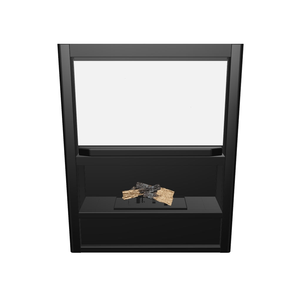Cinema Flogs - TV Cabinet Bioethanol Fireplace