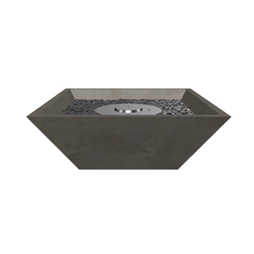 Nova 600 - Chimenea de bioetanol natural para exteriores