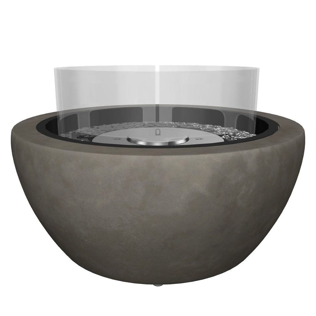 Pod 30 - Chimenea de bioetanol para exteriores en grafito