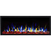 Chimenea eléctrica delgada Pride 115 cm