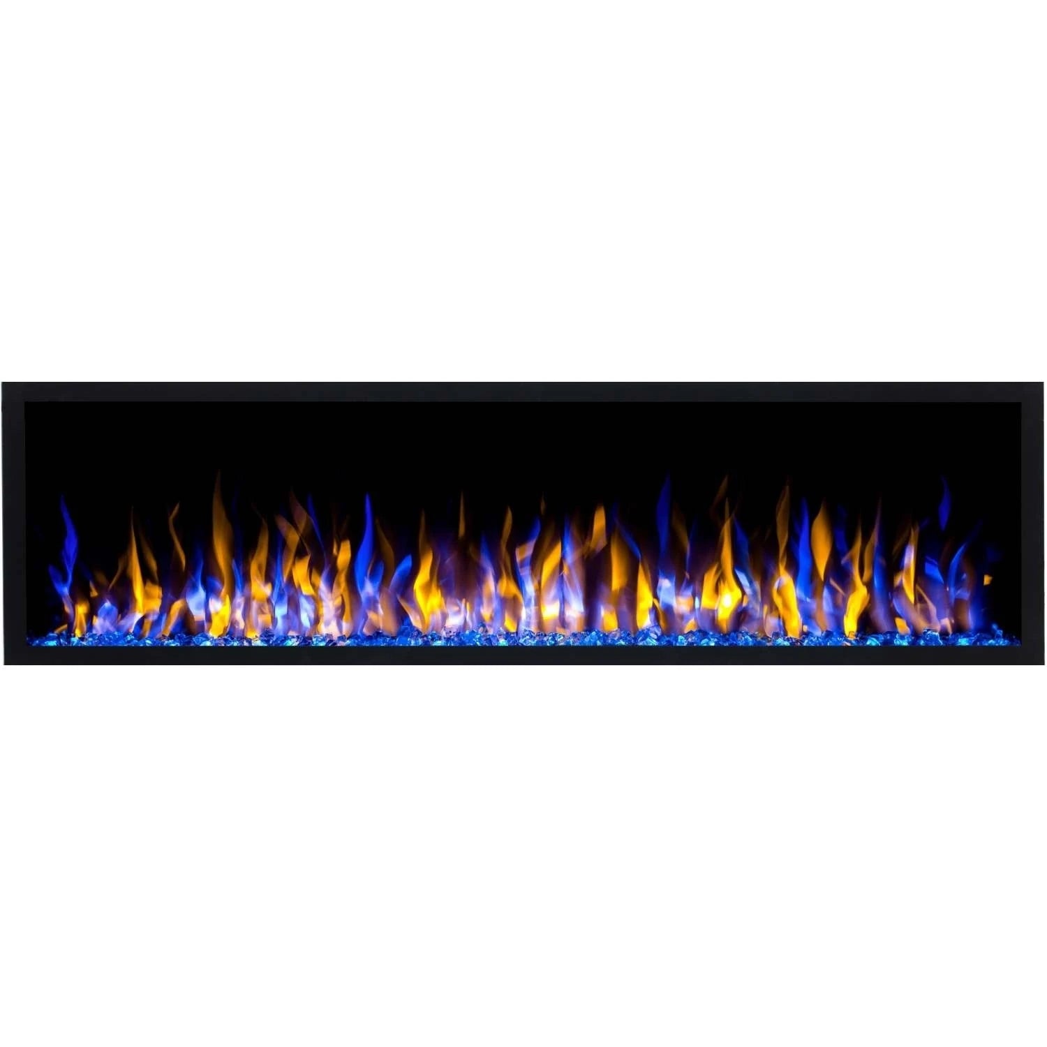 Chimenea eléctrica delgada Pride de 153 cm