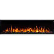 Chimenea eléctrica delgada Pride de 153 cm