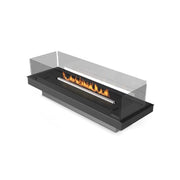 Planika Prime Fire 1190 with built-in profile and up to 9.4 kW of heat-effect.