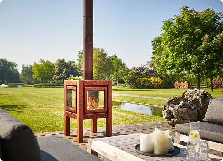 chimenea de jardín rb73