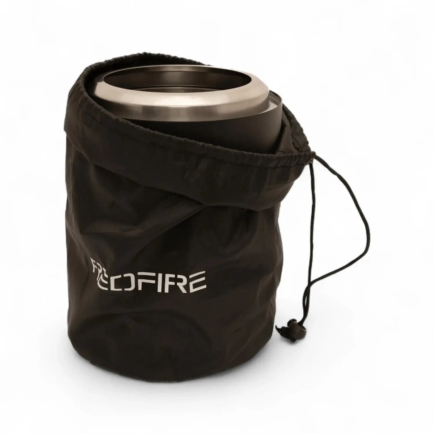 Volcano - Chimenea de Pellet de Mesa - Acero Inoxidable Negro