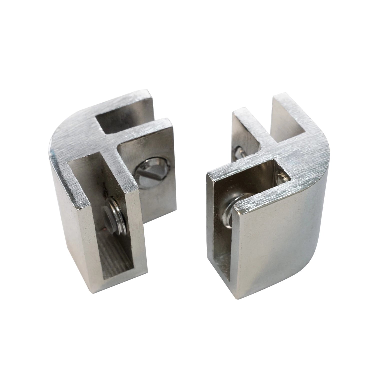 Soporte para vidrio de esquina - 1 ud.