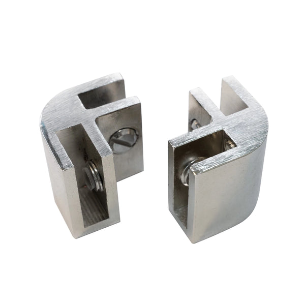 Soporte para vidrio de esquina - 1 ud.
