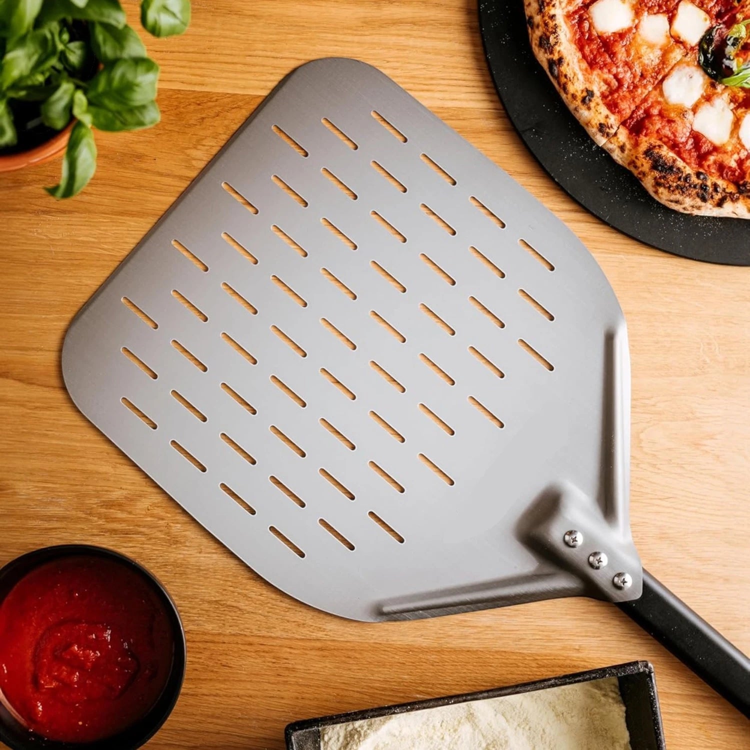 PeelPro 30 - Pala para pizza de aluminio