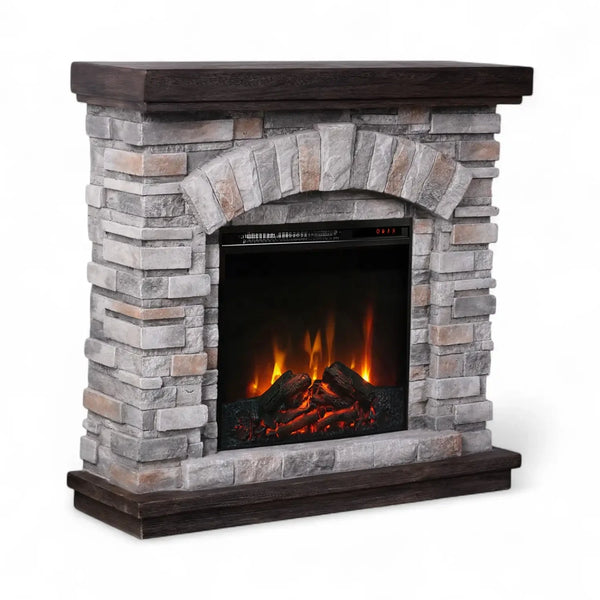 Ask - Chimenea Eléctrica en Polystone