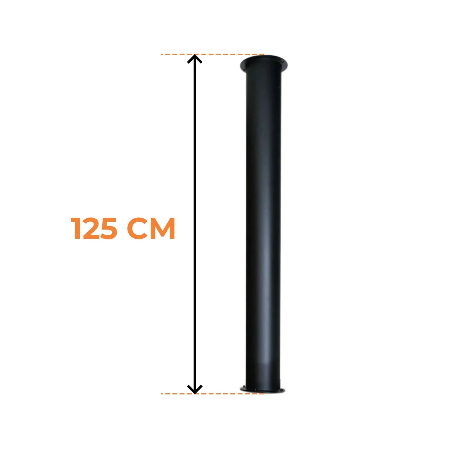 Tubo Toronto 125 cm - Longitud total 165 cm