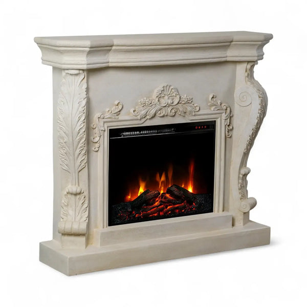 Ymir - Chimenea Eléctrica en Polystone
