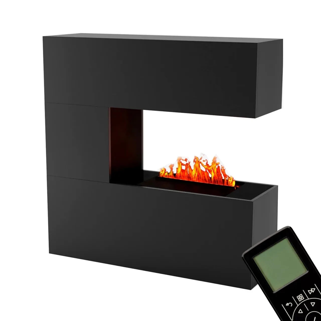 Chimenea híbrida Schiller – Negro