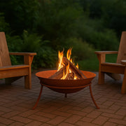Brasero de acero corten Tulsa