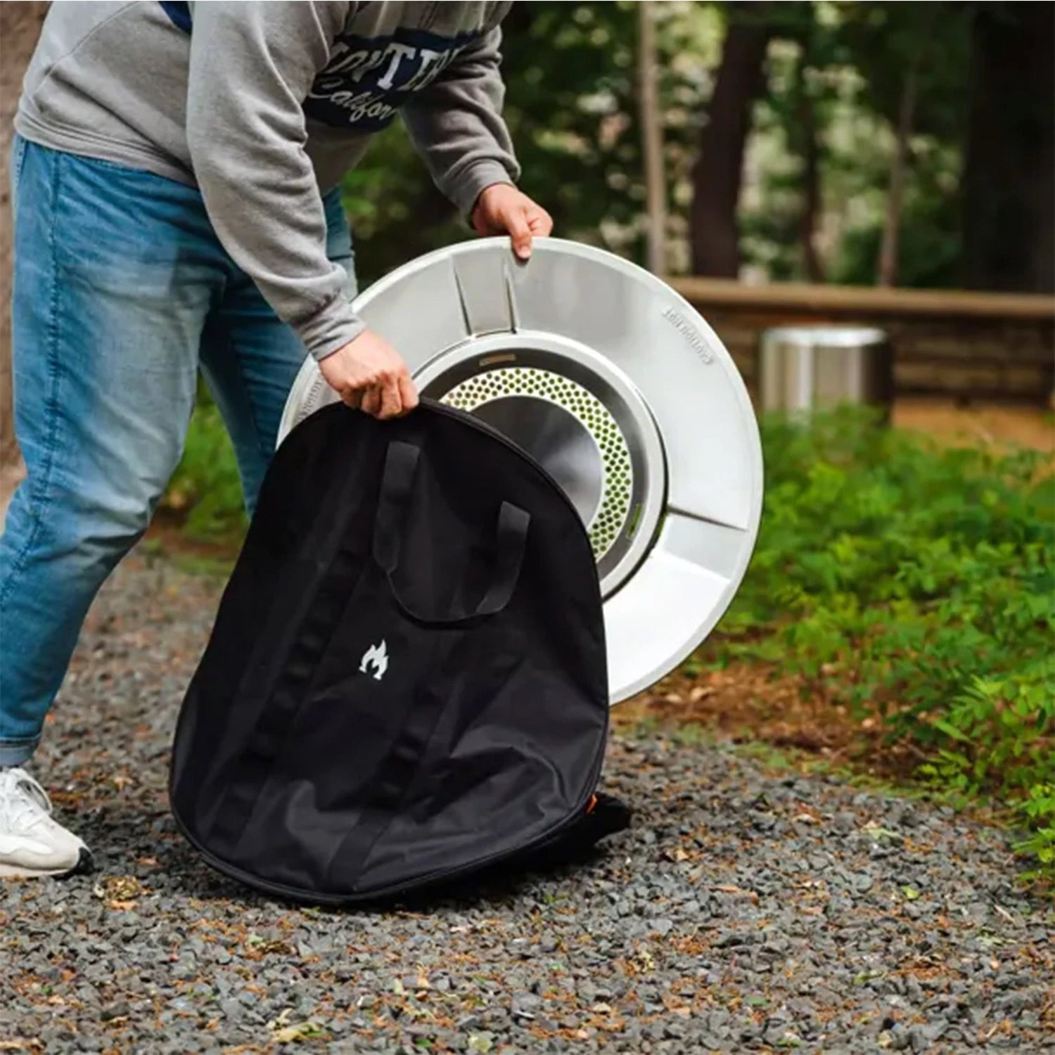 Bonfire - Funda con asa para Deflector de calor