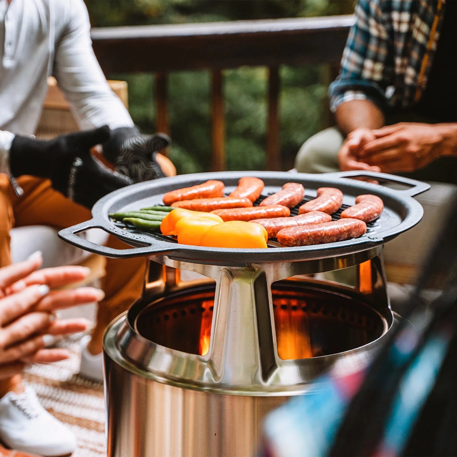 Bonfire HUB + Parrilla de hierro