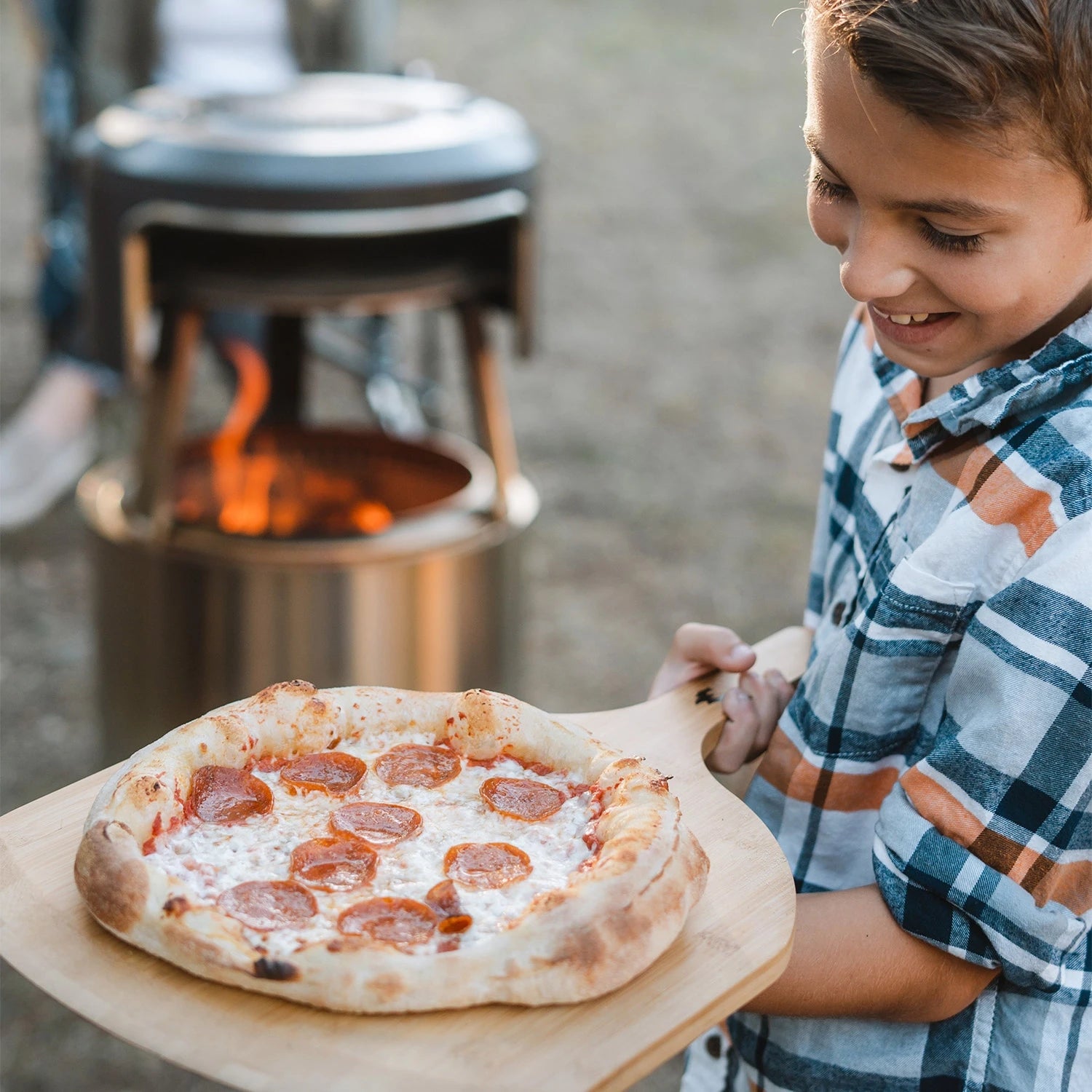 Bonfire Pi Horno de pizza