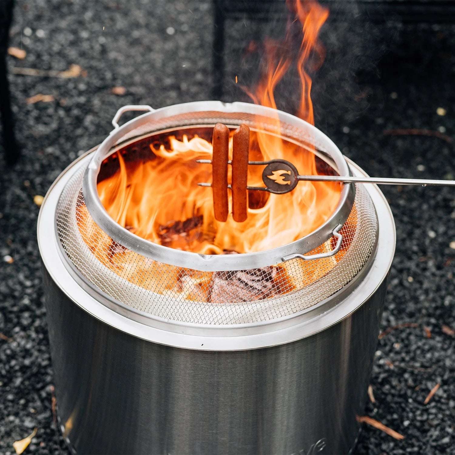 Pinchos de cocina de Solo Stove en acero inoxidable