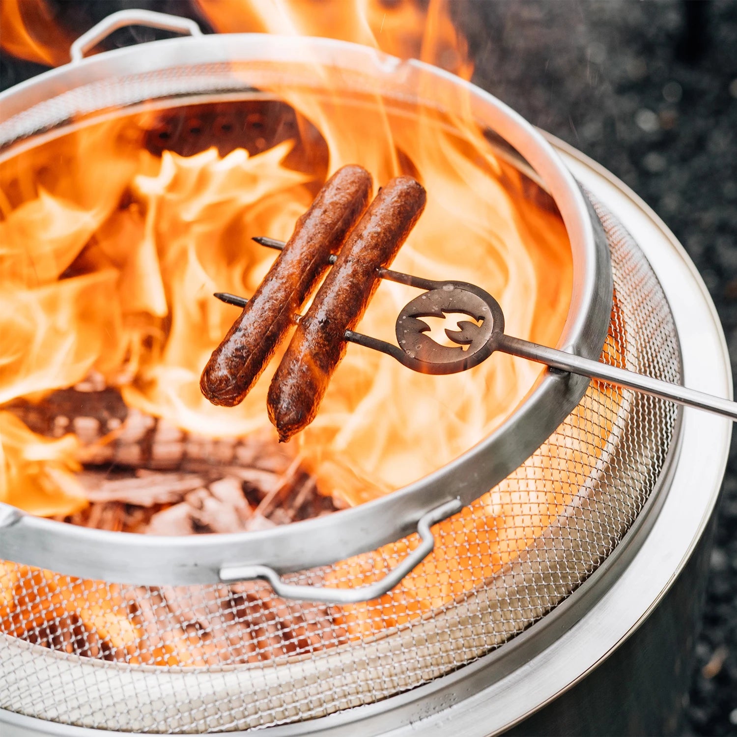 Pinchos de cocina de Solo Stove en acero inoxidable