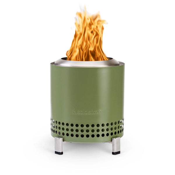 Mesa XL Verde oliva - Fogata de sobremesa