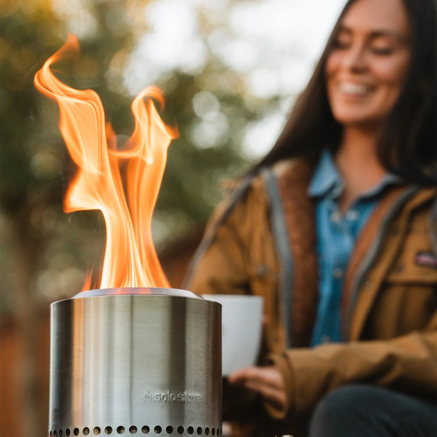 Solo Stove Mesa XL Stainless Steel Tabletop Fire Pit