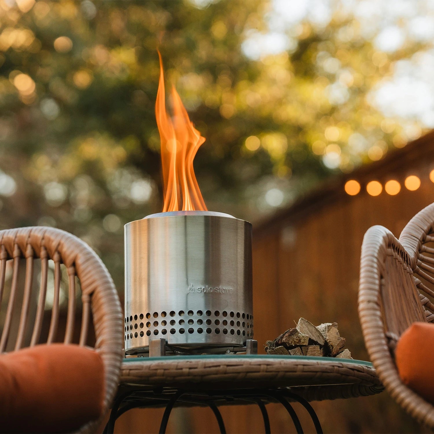 Solo Stove Mesa XL Stainless Steel Tabletop Fire Pit