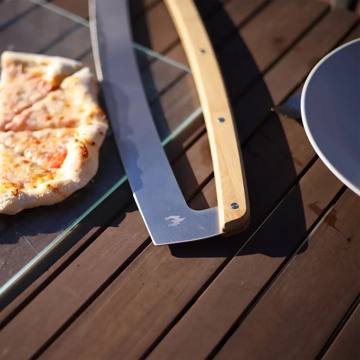 Cortador de pizza - Cuchilla de acero inoxidable