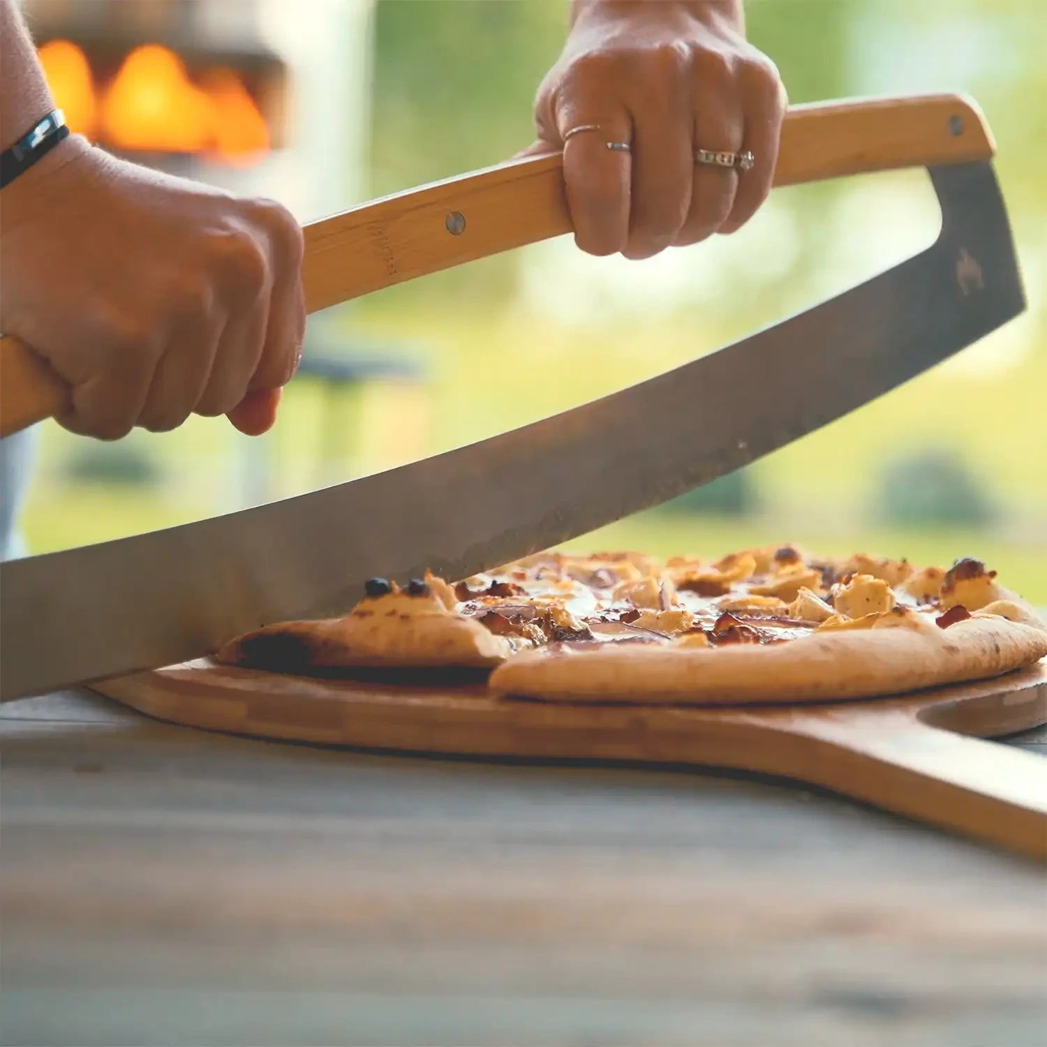 Cortador de pizza - Cuchilla de acero inoxidable