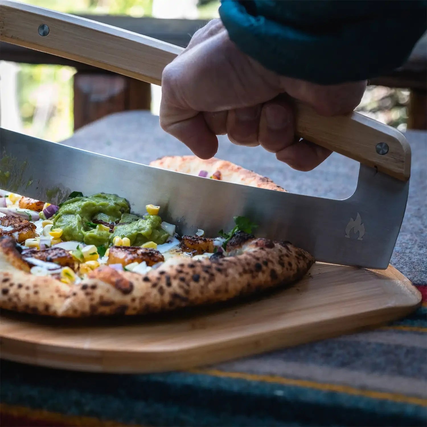 Cortador de pizza - Cuchilla de acero inoxidable