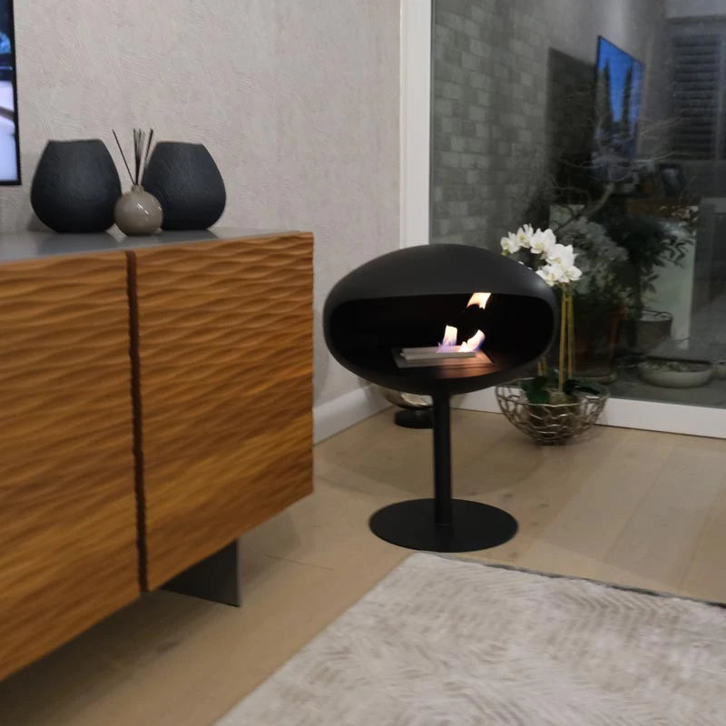 Cocoon Pedestal Negro