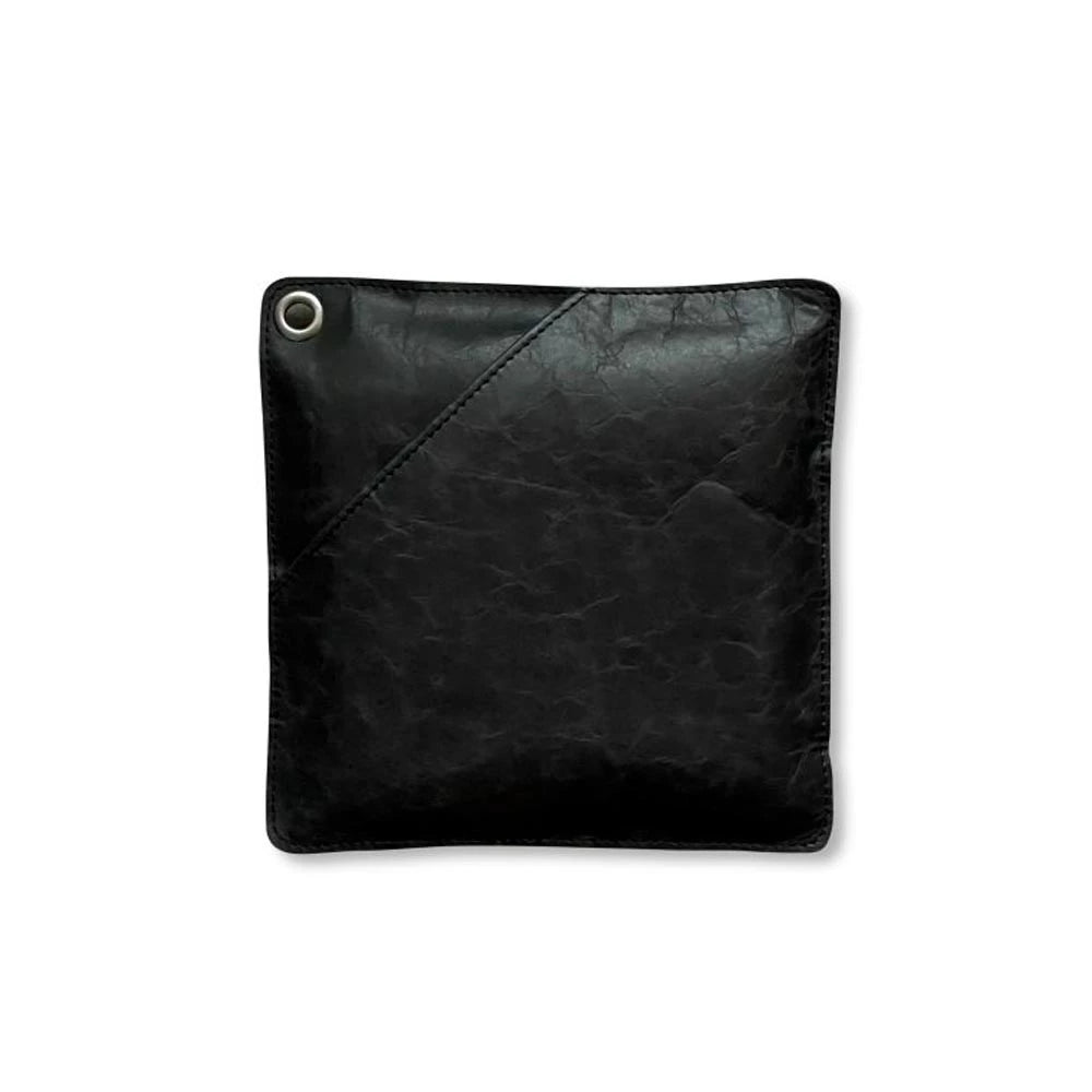 Protector de olla de cuero negro - 1 ud.