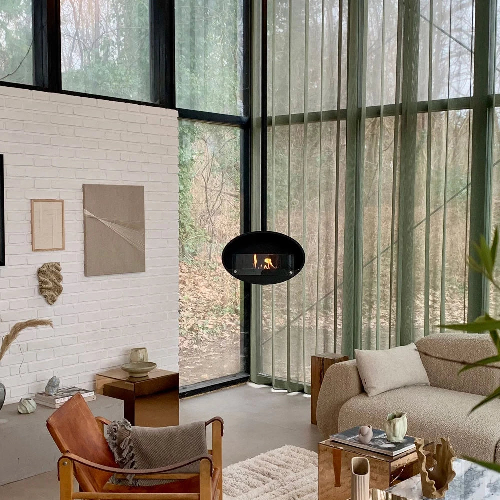 chimenea de bioetanol para techo Halifax Scandiflames