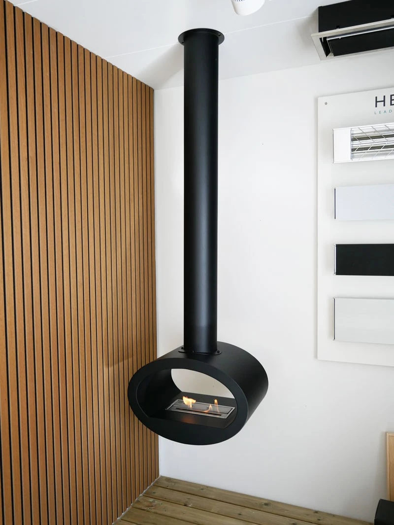 Toronto Negro - Chimenea bioetanol colgante