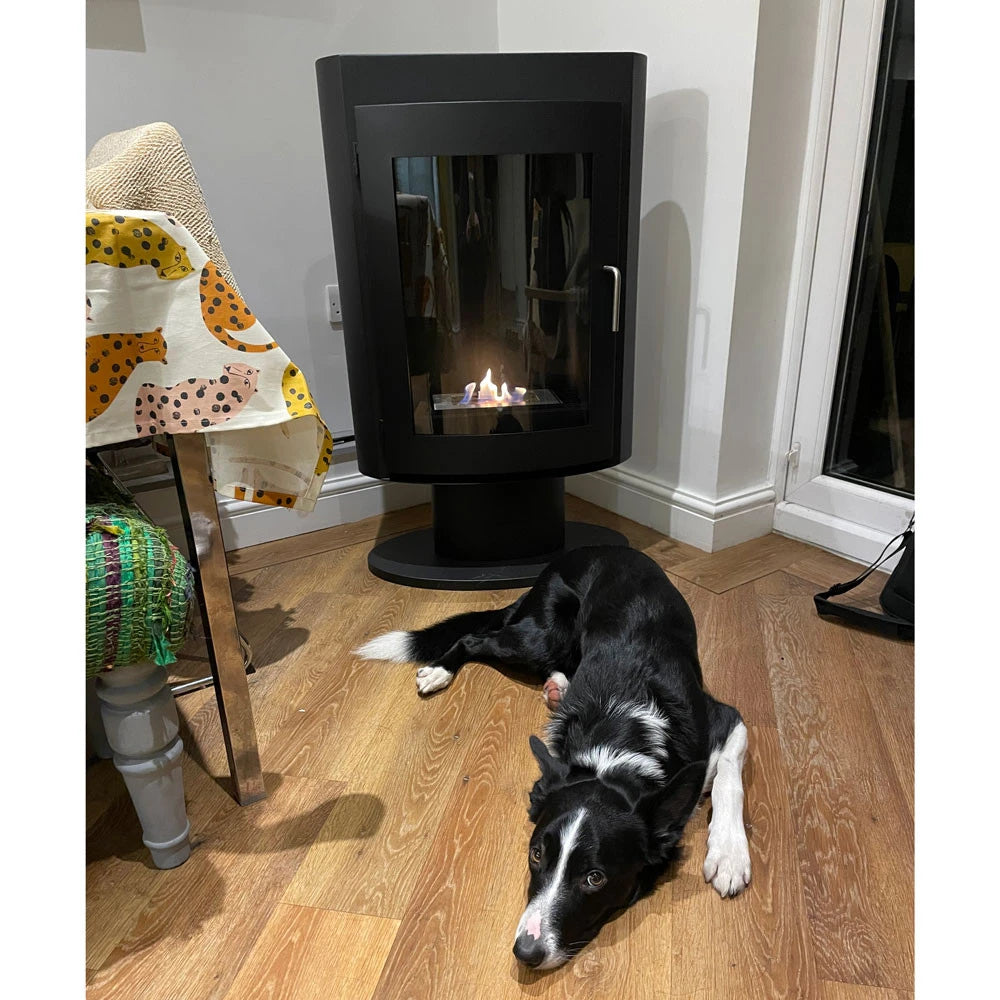 Trenton - Chimenea de bioetanol de pie