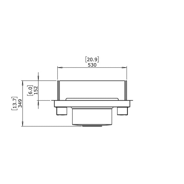 Square 22 Bioethanol Built-in Kit