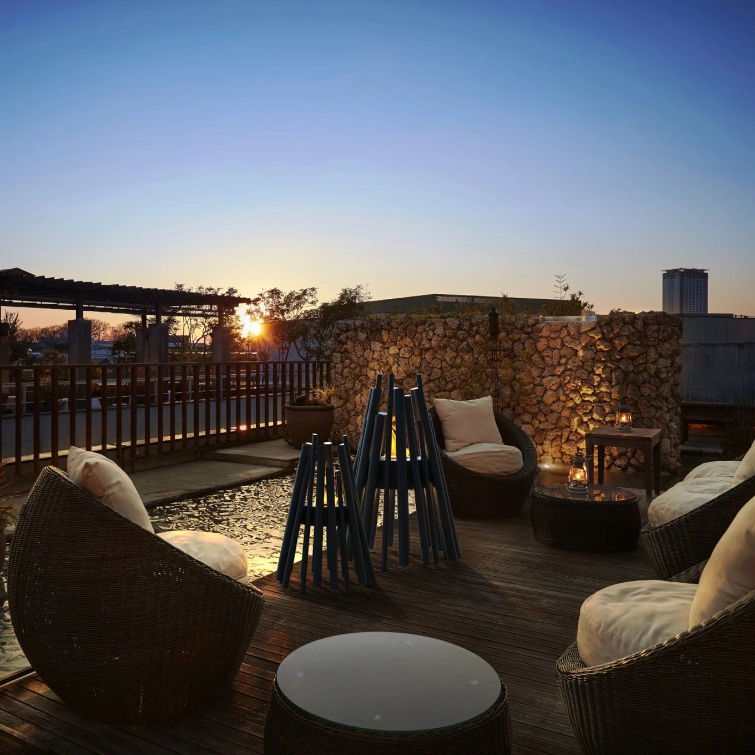 Stix 8 - Chimenea bioetanol exterior
