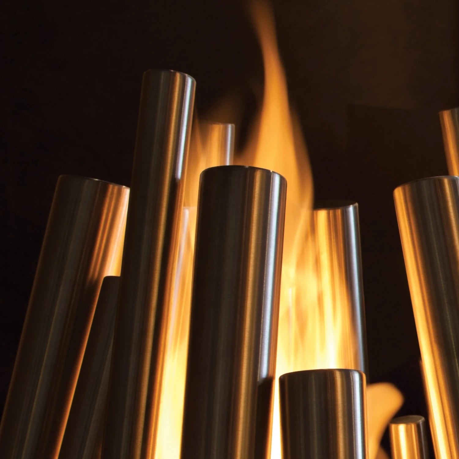 Stix - Chimenea de bioetanol para exteriores de acero inoxidable