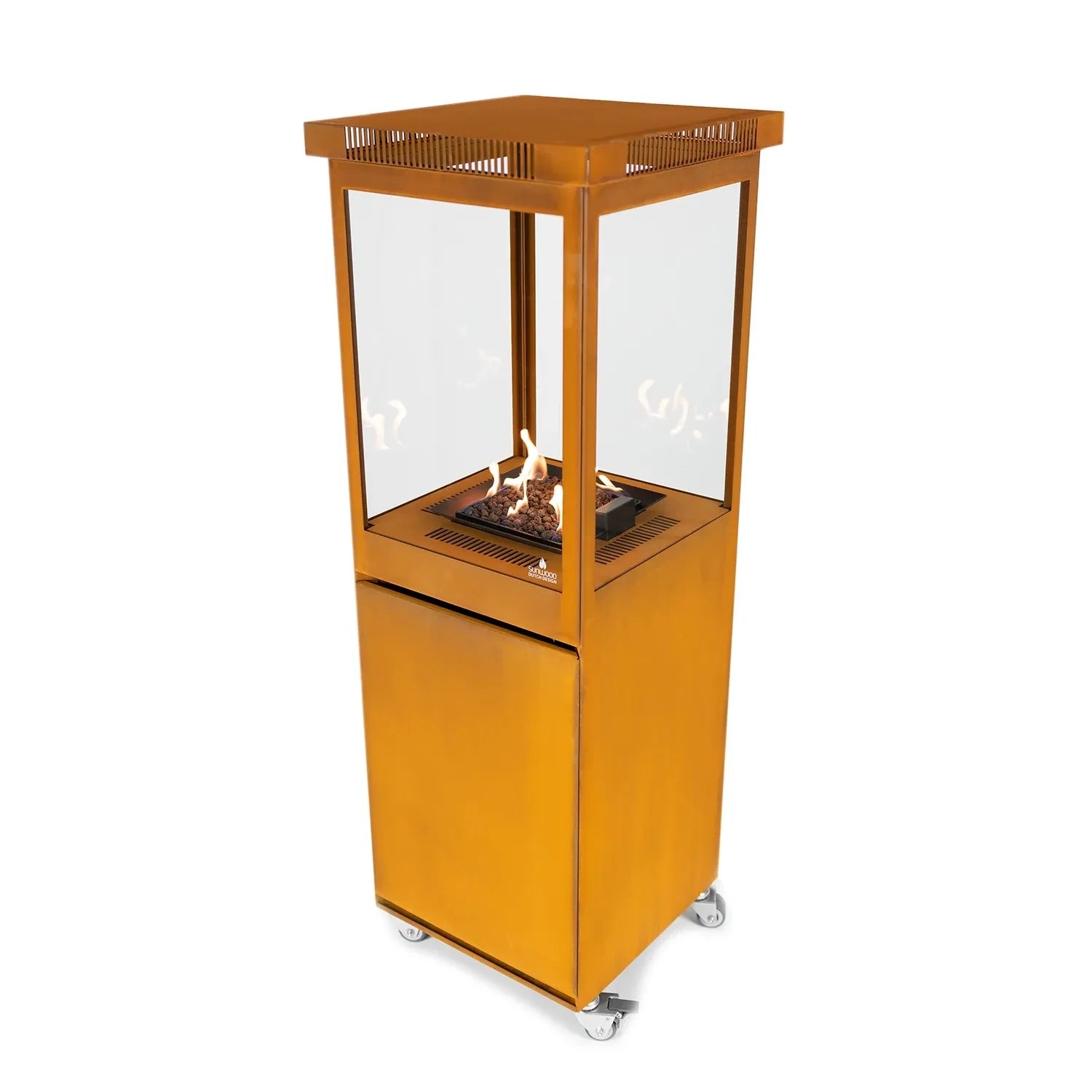 Marino Premium - Estufa gas acero corten